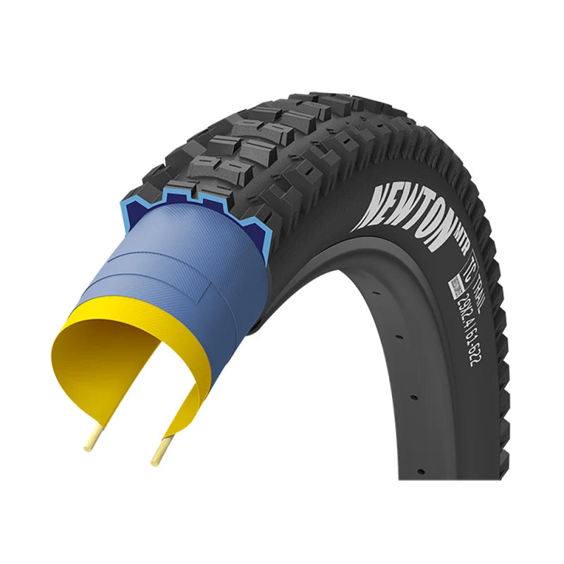 Goddyear Copertura 29x2,4 NEWTON MTR Tubeless Ready Trail Rear Nero