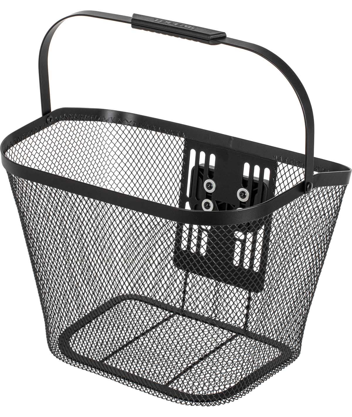 Topeak Cestino anteriore Urban Basket Front (15 l) con attacco Fixer 9 QuickClick