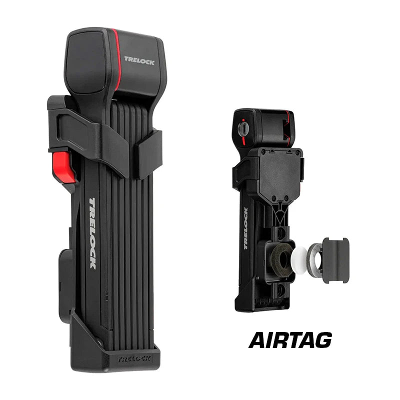 Trelock Lucchetto Pieghevole DAILY 1100mm - Supporto Air Tag