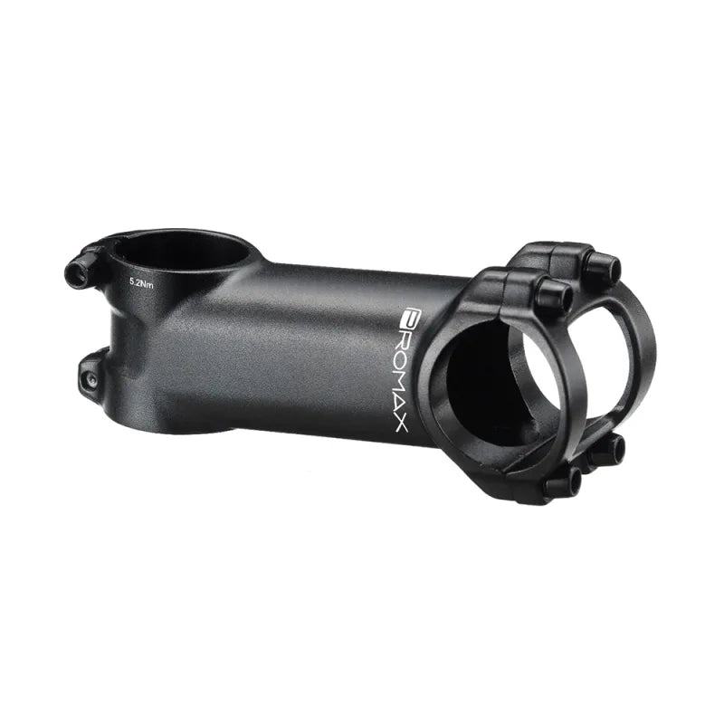 Promax Attacco Manubrio 31,8mm x 90mm in Alluminio Forgiato 6° Testa Aperta