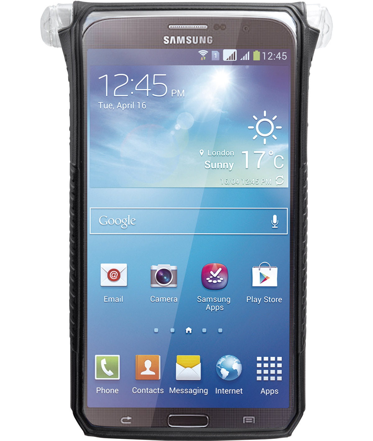 Topeak Custodia SmartPhone Drybag 6" impermeabile nera (per schermi da 5" a 6")