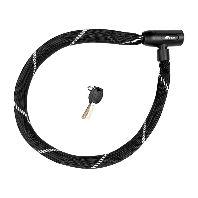 MvTek Lucchetto a Catena diametro: 6mm X Lunghezza : 1200mm Antitaglio