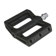 Exustar Pedali E-PB71 MTB in Termoplastica Nero - Attacco FLAT 110x105mm