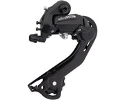 Microshift Cambio MTB 1/2x6/7V Gabbia Corta in Acciaio 30 Denti Nero
