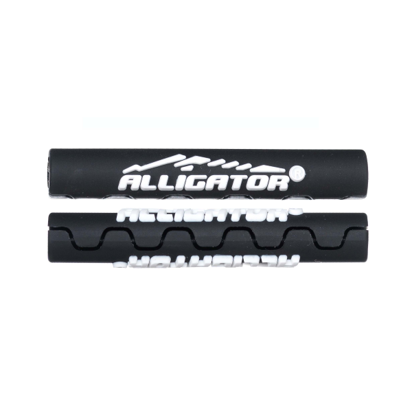 Alligator Copriguaina in gomma Diametro 4mm Nero 6pz
