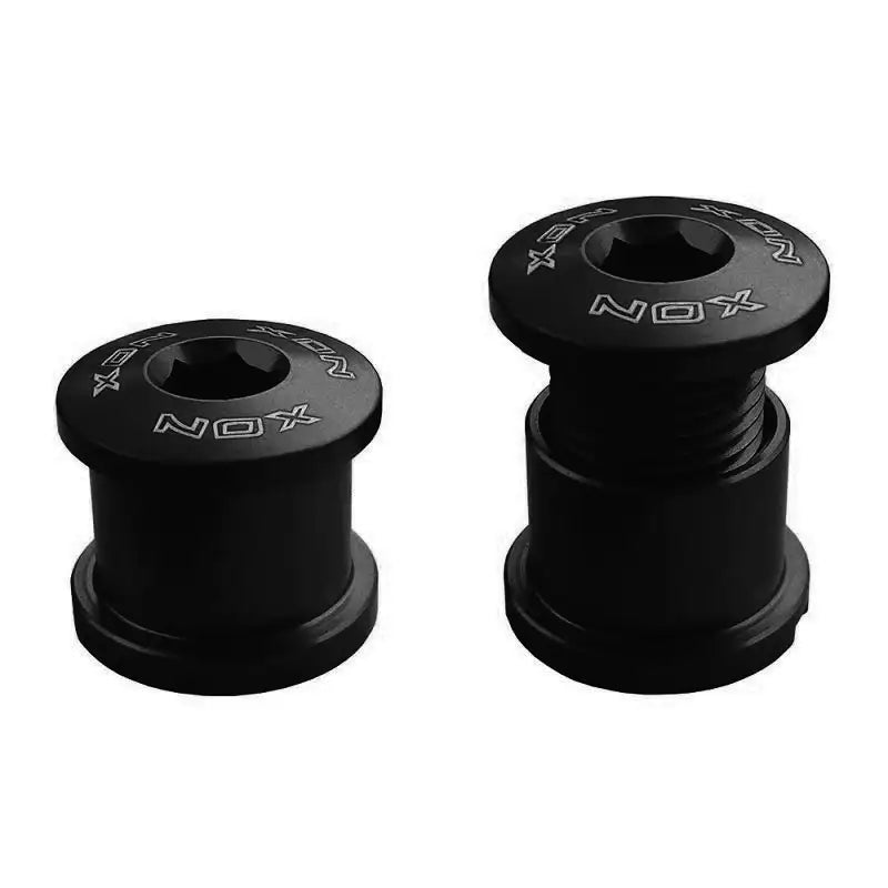 Xon Vite M8x6mm Chiusura Guarnitura in Alluminio Nero - 4 Pezzi
