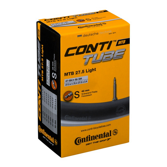 Continental Camera d'aria MTB 27,5 Light Presta 42mm