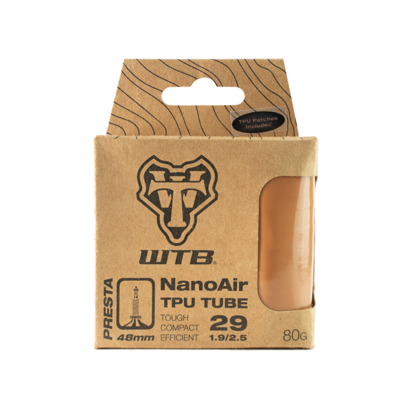 WTB Nanoair TPU 29x1.90/2.50" Valvola Francia 48mm Nero/Para