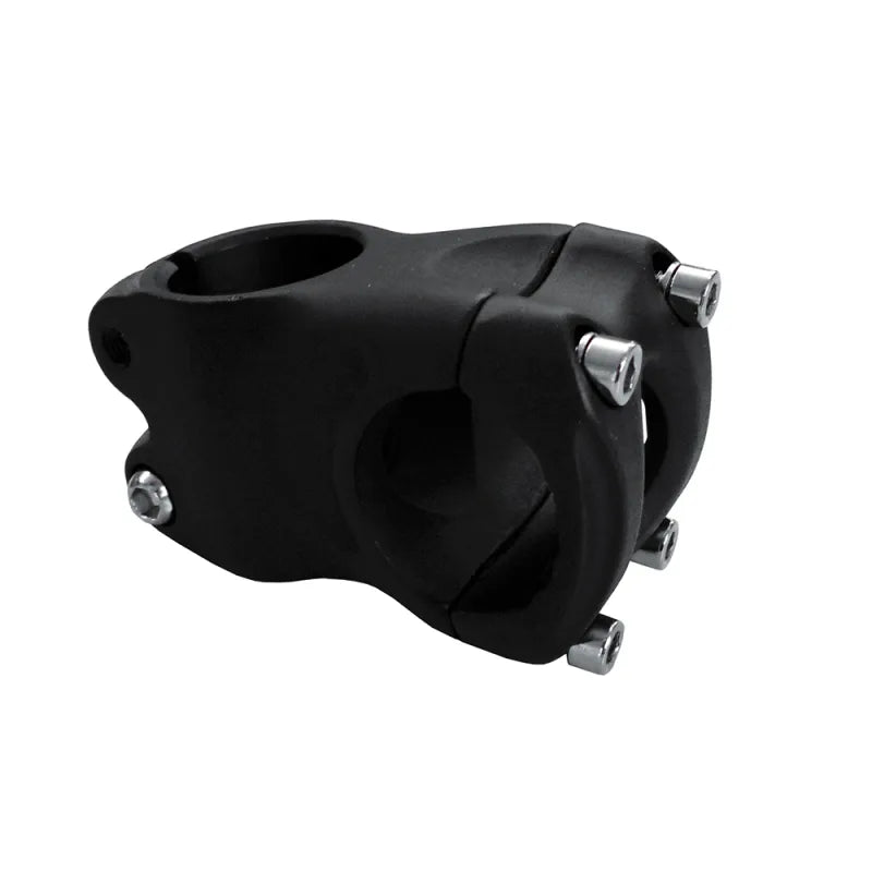 Promax Attacco Manubrio MTB 31,8mm x 40mm in Alluminio 10° Nero Opaco