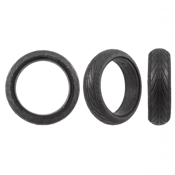 MoGo Copertone Monopattino Elettrico - 200 x 50 Nero , Piena , Diametro Interno 13,5cm