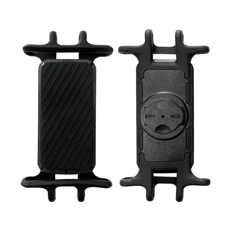Xon Porta Smartphone in Silicone Nero Universale 4,50/6" Supporto GPS