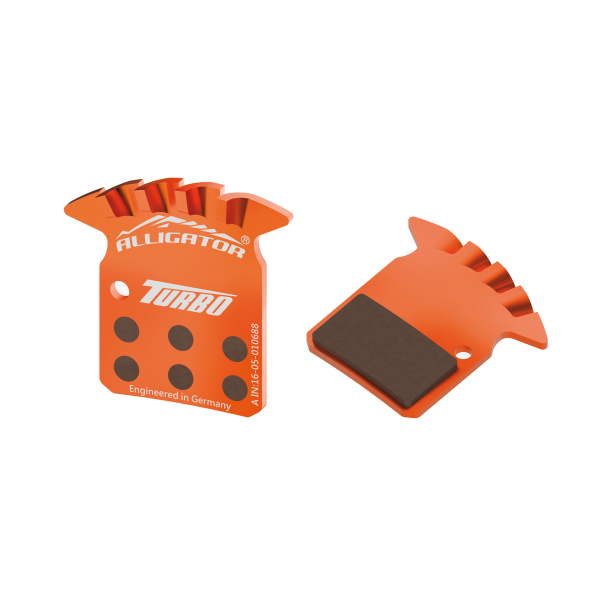 Alligator Pastiglie Freno Sram Red 22 - Turbo Semi Metallica - 1 set