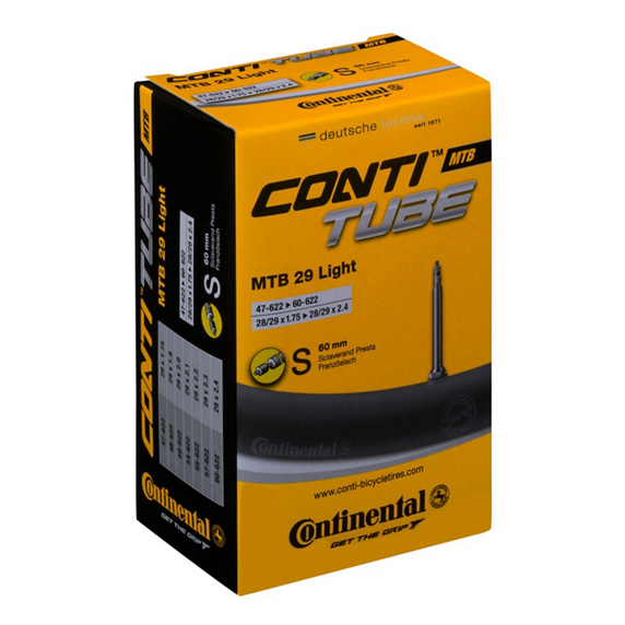 Continental Camera d'aria MTB 29" Light Presta 60mm