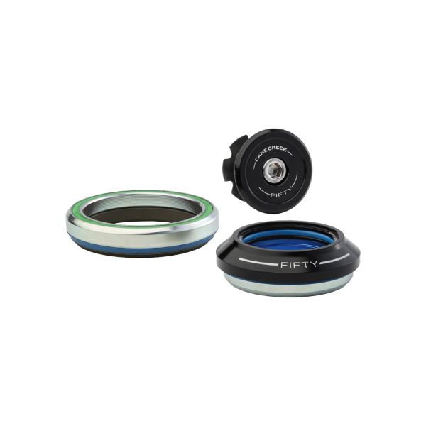 Cane Creek Serie Sterzo Hellbender 50 - Complete - Tapered IS42/28.6  IS52/40 Nero