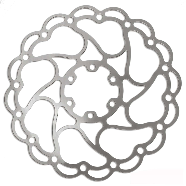 Alligator Disco Aries 6 fori 160mm Argento