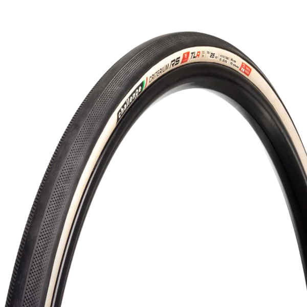 Challenge Copertone Tubeless Ready Criterium RS Team Edition 700x25 Smart Prime 350TPI Corespun Cotton Nero/Bianco