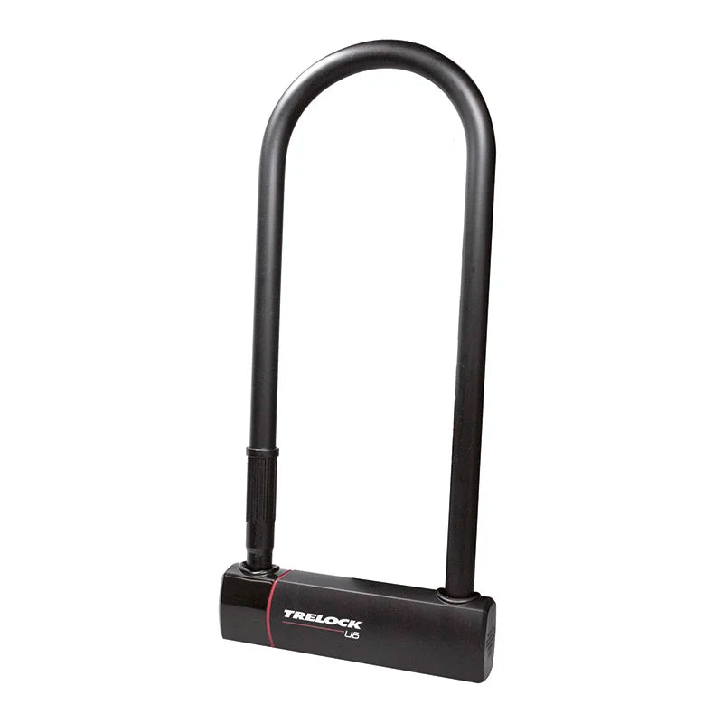 Trelock Lucchetto ad Arco U6 in Acciaio 108x300 16mm