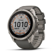 Garmin Fenix 9 Pro Solar 51mm InReach Titanium cinturino Grigio