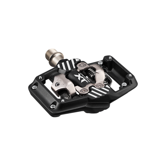Shimano Pedali Deore XT PD-M8220 MTB SPD Trail/Enduro Due Lati Nero