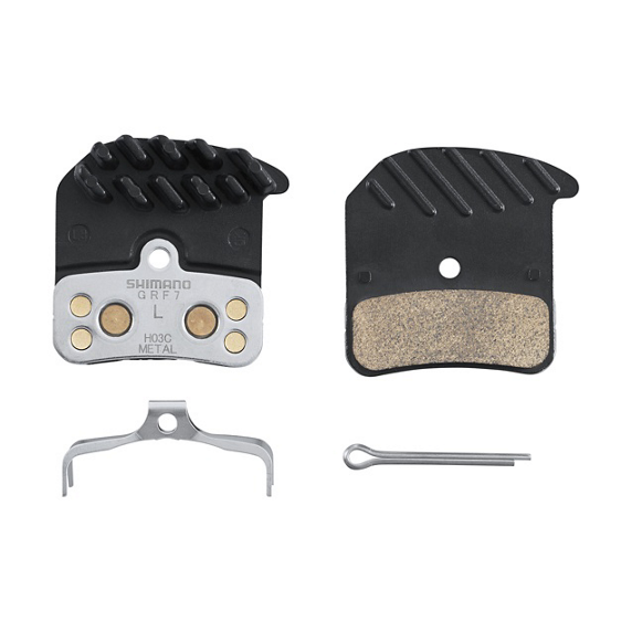 Shimano Pastiglie Freno BP-H03C-MF Metalliche