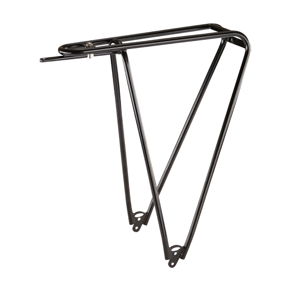 Tubus Portapacchi Posteriore Acciaio Fly Classic 26"-28" Nero