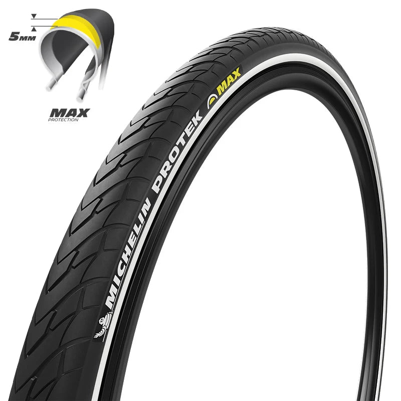 Michelin Copertura 700x40 PROTEK MAX Tube Type Performance Line Nero/Reflex