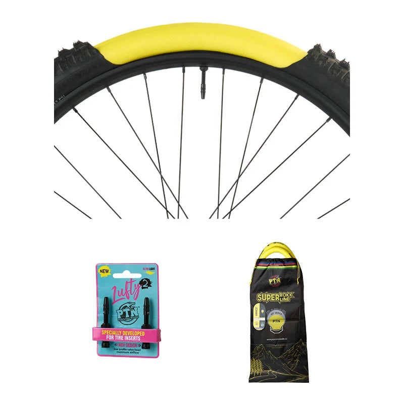 Pepis Inserti PTN (KIT) SUPER ROKKLINE L 27,5x2,50-3,00" + Valvole 47mm