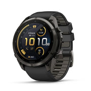 Garmin Fenix 9 Pro Amoled 51mm InReach Grigio cinturino Nero/Grigio