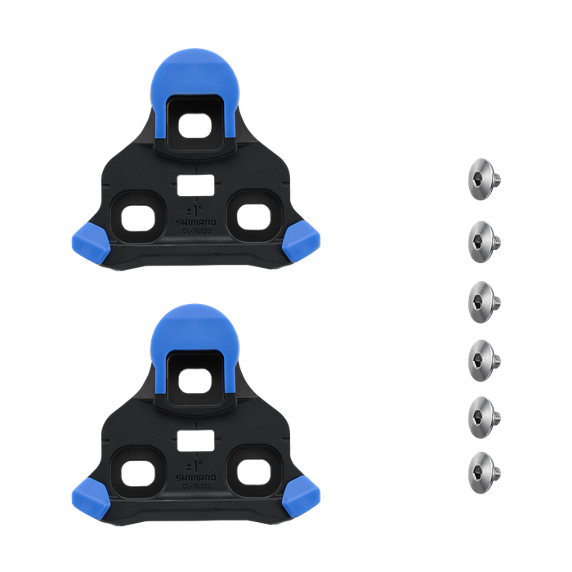 Shimano Tacchette SPD-SLR Blu 2° CL-SL120