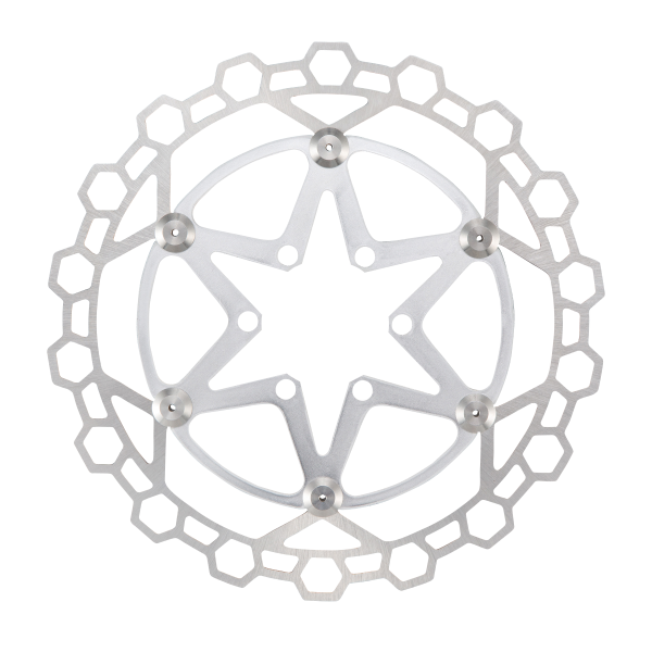 Alligator Disco Diamond 2 P 6 fori - 160mm Argento