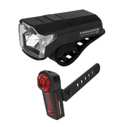 Trelock Fanale a Led LS480 LIGHTHAMMER Anteriore+Posteriore Vector Set 80Lux