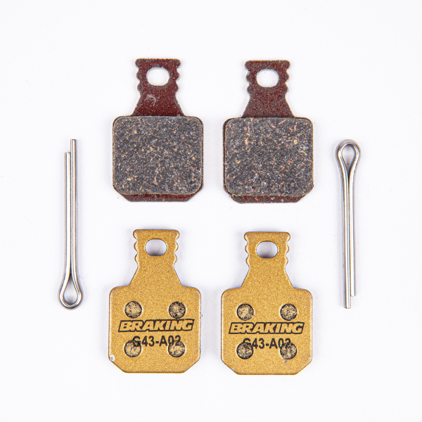 Braking Pastiglie Freno Magura MT 5/7 (4 pcs.) - Carbo Metallic Sinterizzata 1 set