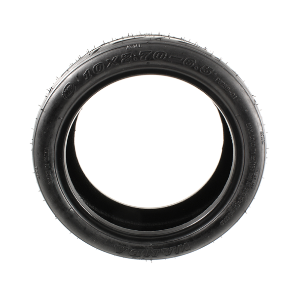 MoGo Copertone Monopattino Elettrico 10x2,7 - 70/65 - 6,5 Nero Camera d'Aria