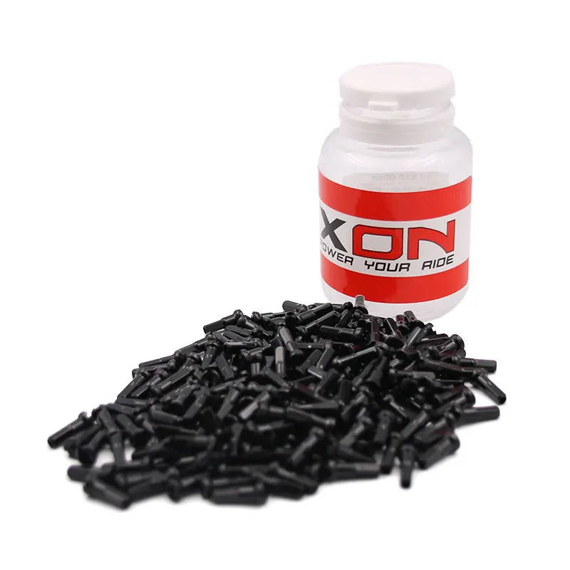 Xon  Nipples 2,3x16mm in Alluminio Nero - Bottiglia 100 Pezzi