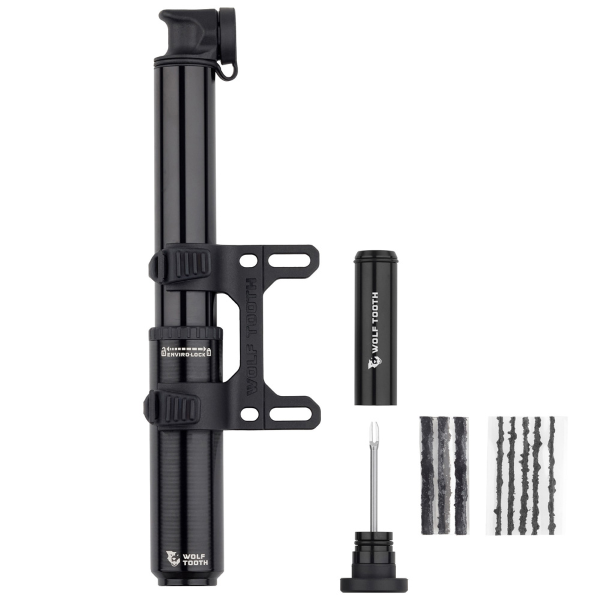 Wolf Tooth Pompa Encase - 85CC Attrezzo ripara Tubeless Nero