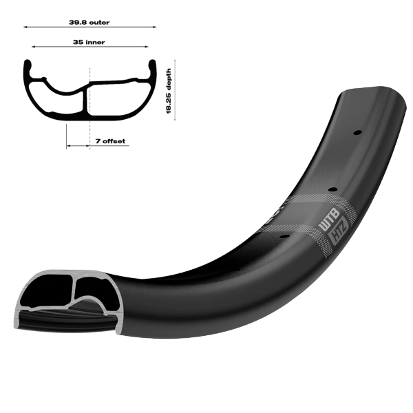 WTB Cerchio HTZ Disc TCS 29" I35 32 fori
