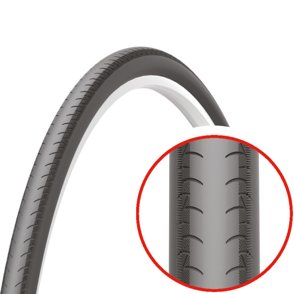 Kenda Copertone Kontender 24x1 Grigio/Nero Icap DRC rigido