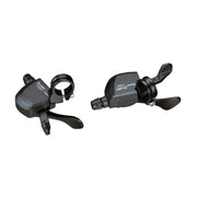Microshift Comando Cambio MTB 10V Destro in Alluminio Nero per SHIMANO/SUNRACE