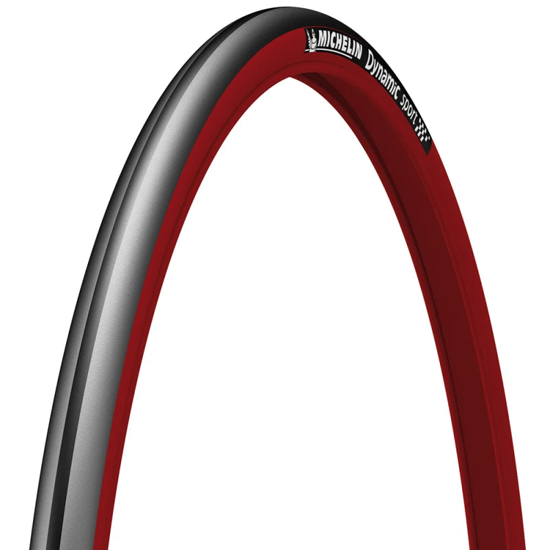 Michelin  Copertura 700x23 DYNAMIC SPORT Tube Type Rigido Nero/Rosso