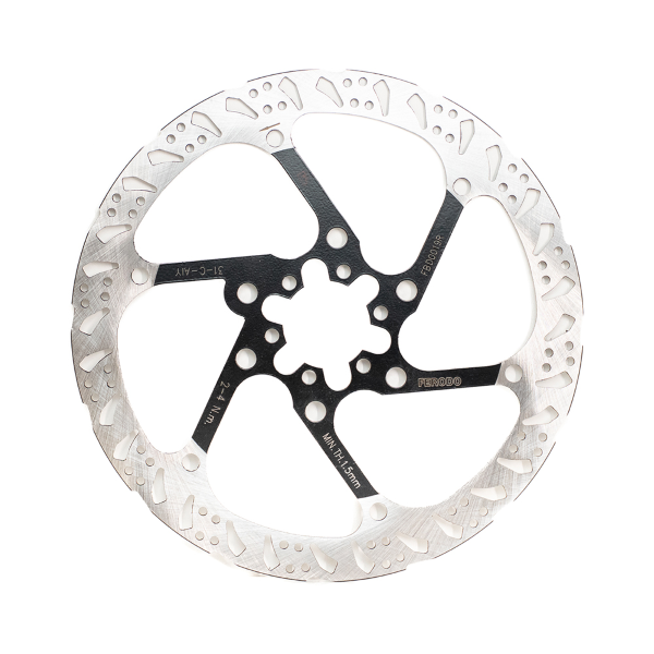 Ferodo Disco 6 Fori Off Road Spessore 2mm - 203mm Argento/Nero