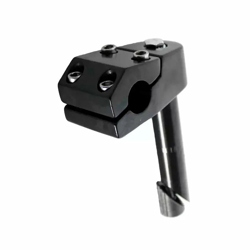 Promax Piantone Manubrio BMX 22,2mm x 50mm in Acciaio Nero