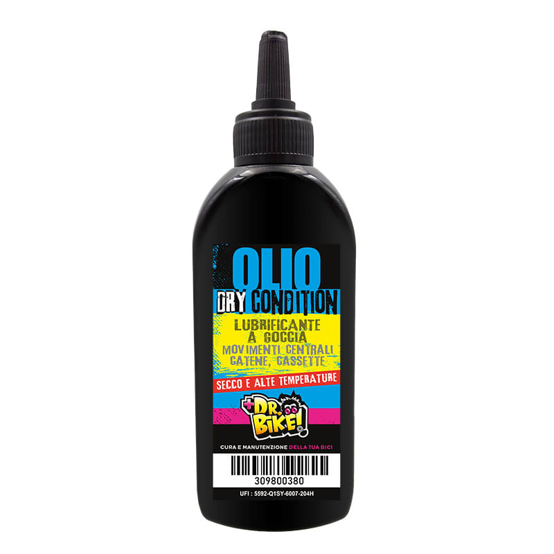 Dr.Bike Olio Lubrificante per CLIMA SECCO - 125ml