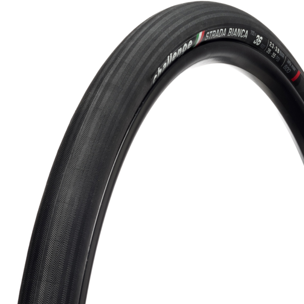Challenge Copertone Vulcanizzato Strada Bianca Race 700x36 120TPI Nylon Nero