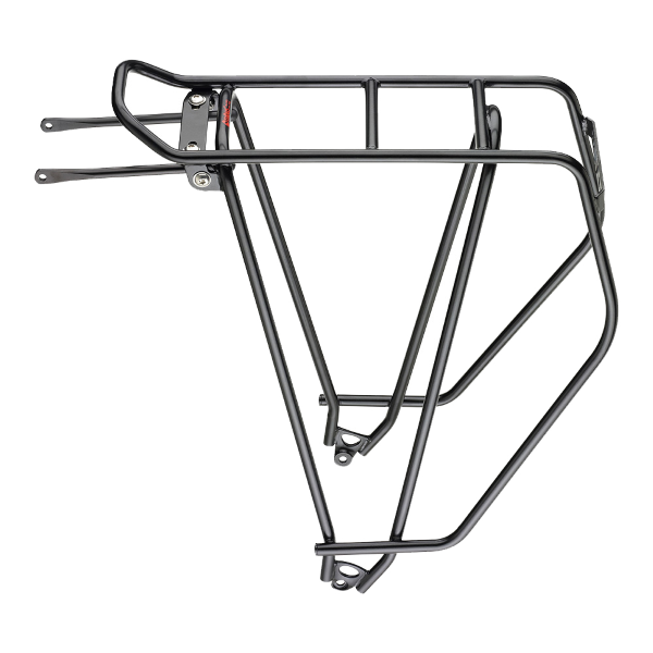 Tubus Portapacchi Posteriore Acciaio Cargo Evo 28" Nero