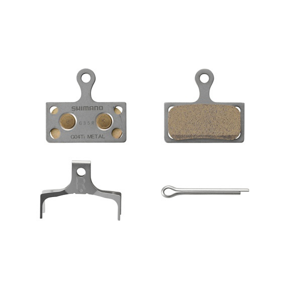 Shimano Pastiglie Freno BP-G04TI-MX Metalliche