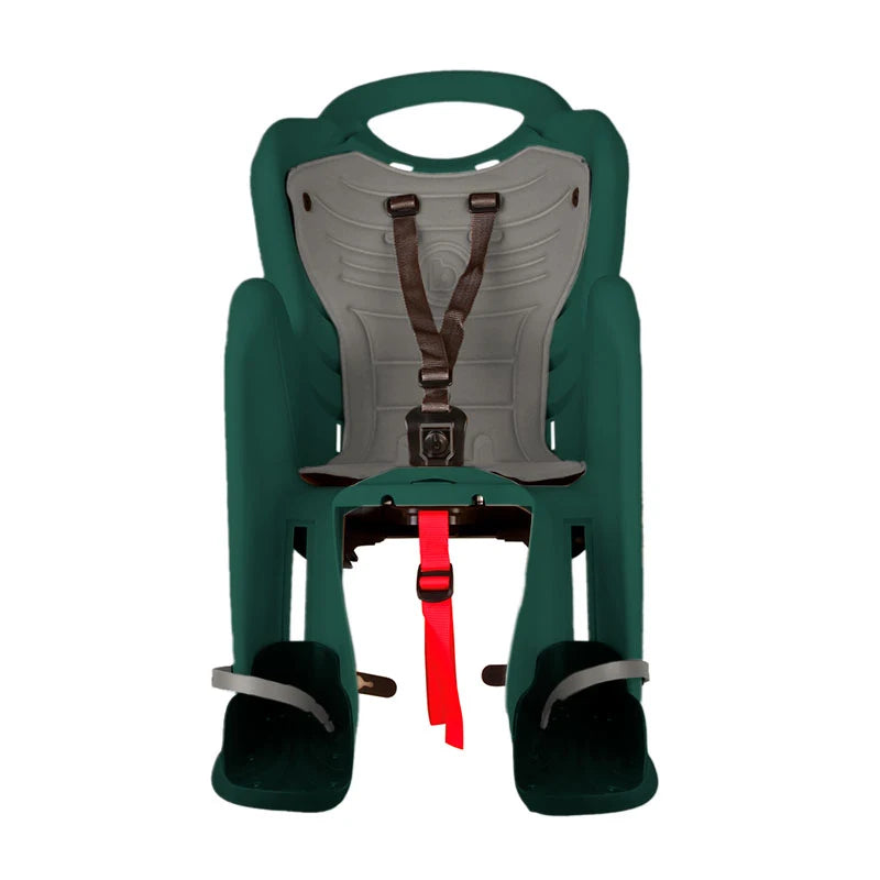 Bellelli Seggiolino Posteriore MR FOX Attacco al Portapacchi Verde Foresta