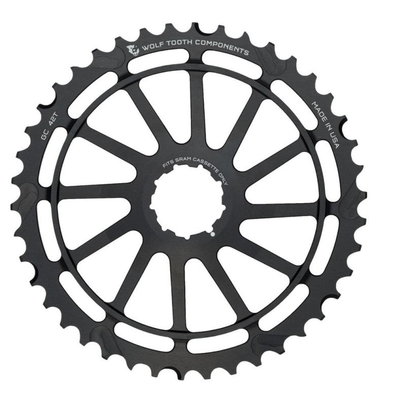 Wolf Tooth Corona Giant Cog Sram Black