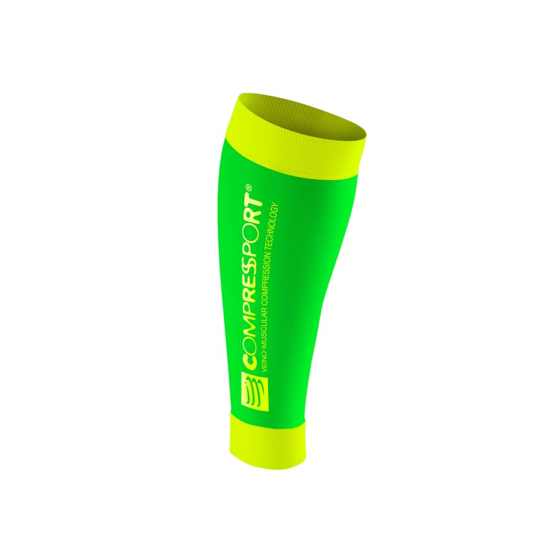 Compressport Gambaletto R2 Fluo Green