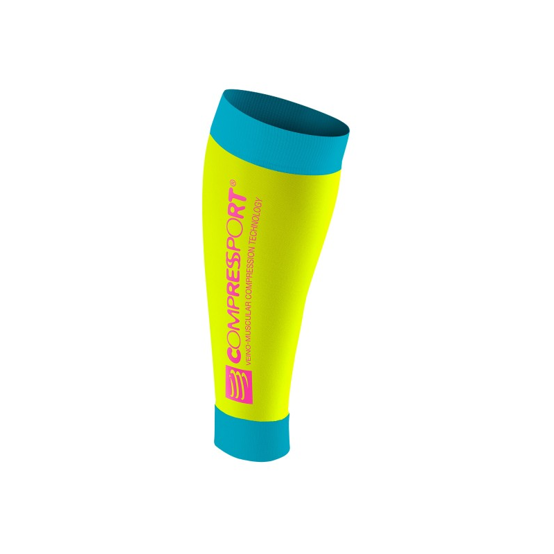 Compressport Gambaletto R2 Fluo Yellow
