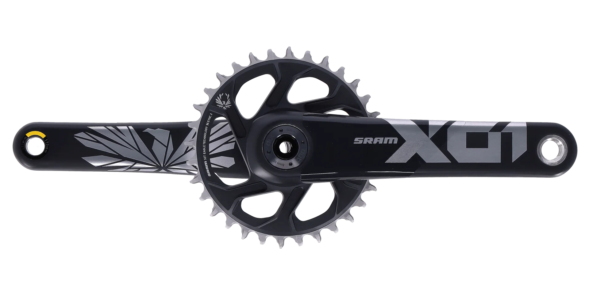 Pédalier Sram X01 Eagle Carbon Dub DM 1x12V